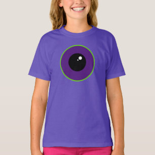 T-shirt Un Gros Costume Violet Oeil Tri-Blend Chemise