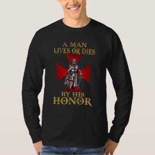 T-shirt Un Guerrier De Christ Crusader Chevaliers Templier