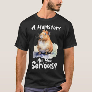 T-shirt Un Hamster Es-Tu Sérieux - Guinéen Cochon Anima