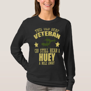 T-shirt Un Hélicoptère Pilote Vietnam Entend Un Huey À 1,5