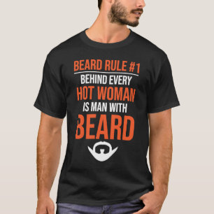 T-shirt Un homme à la barbe