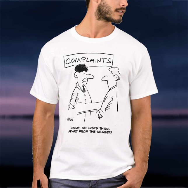 T-shirt Un homme au bureau des plaintes (Créateur téléchargé)