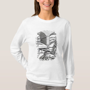 T-shirt Un homme chargeant un canon
