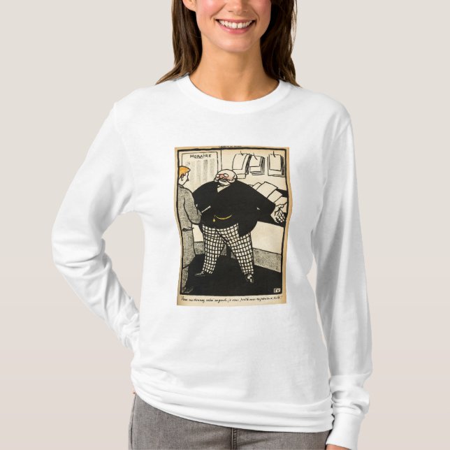 T-shirt Un homme d'affaires et son client (Devant)
