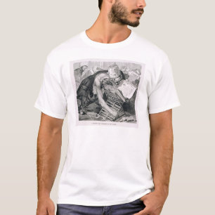 T-shirt Un homme instruit absorbé dans Coran