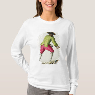 T-shirt Un homme jouant avec une raquette et des boules