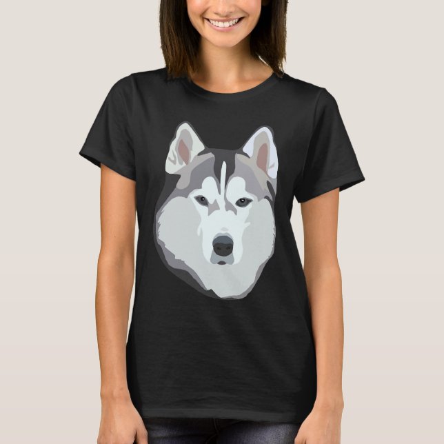 T-shirt Un Husky Nommé Tov (Devant)