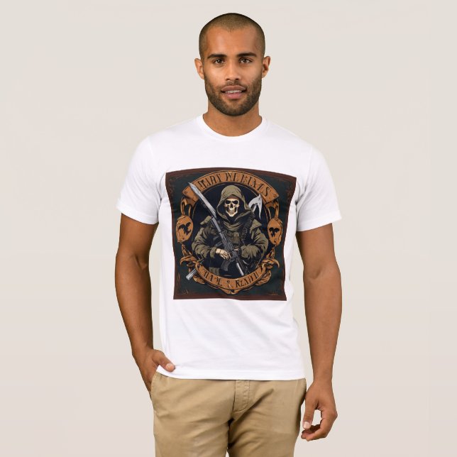 T-shirt Un insigne militaire (Devant entier)