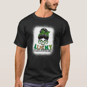 T-shirt Un Interventionniste Lucky Dyslexia Bleached St Pa
