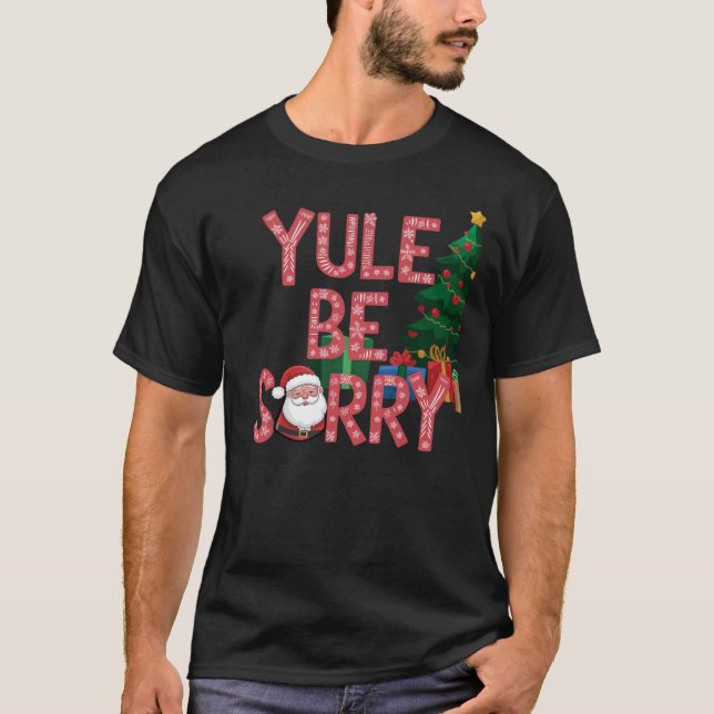 T-shirt Un jeu de mots pour un rire festif (Devant)
