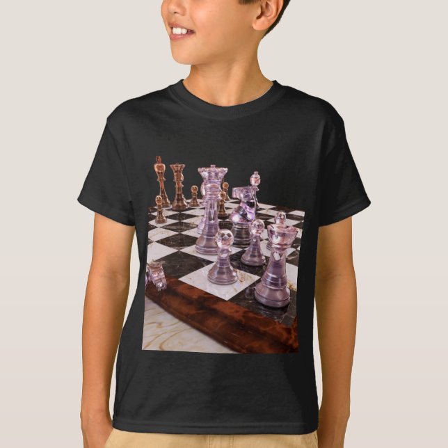 T-shirt Un jeu d'échecs (Devant)