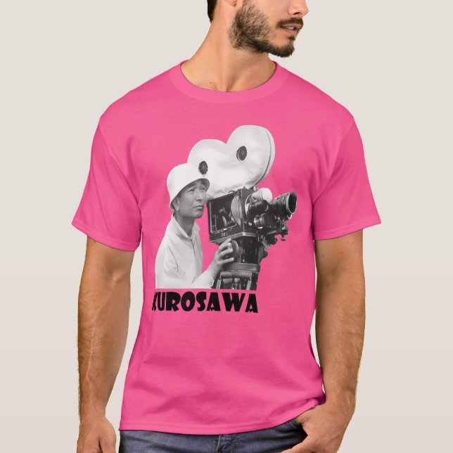 T-shirt Un Jeune Akira Kurosawa (Avec Son Nom) (Devant)