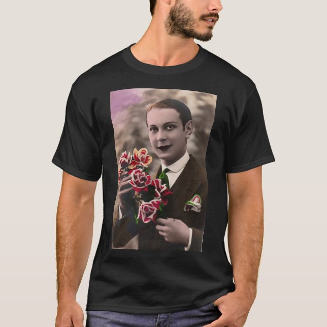 T-shirt Un jeune coeur élégant (Devant)