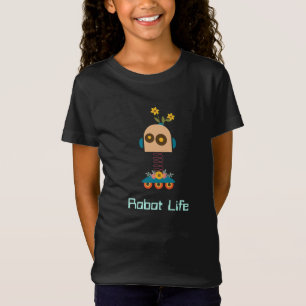 T-Shirt Un joli robot design pour enfants