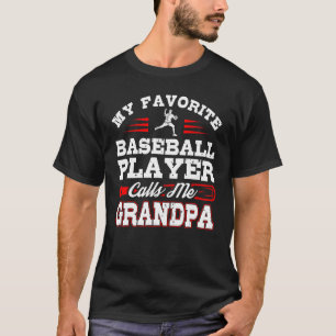 T-shirt Un Joueur De Baseball M'Appelle Grand-Père Sports 