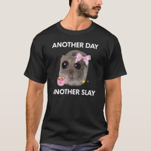 T-shirt Un Jour De Plus, Un Autre Mème De Triste Hamster