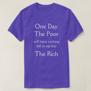 T-shirt un jour les pauvres