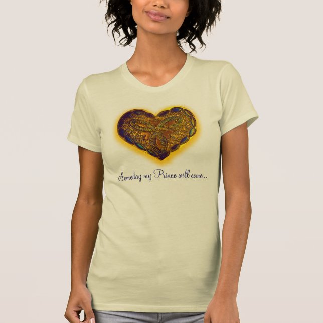 T-shirt Un jour mon prince viendra… Écriture sainte (Devant)