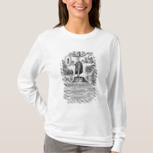 T-shirt Un journal grand format allemand dépeignant le