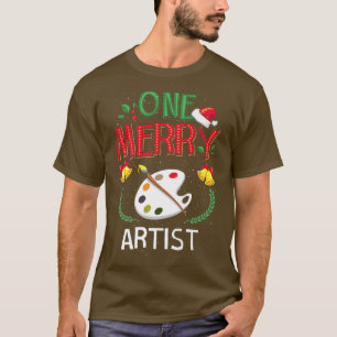 T-shirt Un joyeux artiste peintre Peinture laide Swea de N