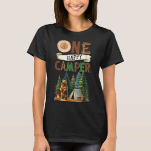 T-shirt Un Joyeux Camper Premier Anniversaire Famille Camp