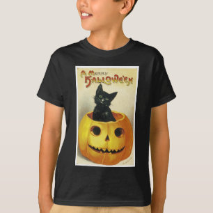 T-shirt Un joyeux chaton de Haloween