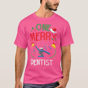 T-shirt Un joyeux Dentiste Docteur Dental Noël laid