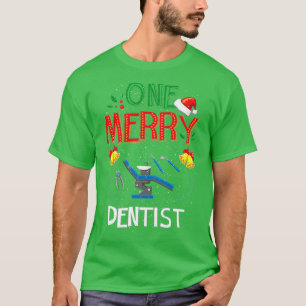 T-shirt Un joyeux Dentiste Médecin Dentaire Vilain Noël