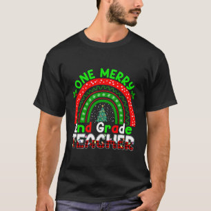 T-shirt Un Joyeux Enseignant De 2E Année Enseignant De L'A