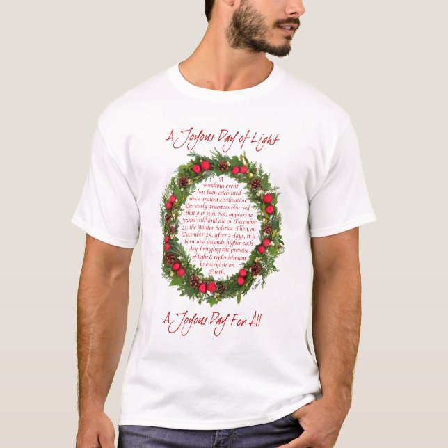 T-shirt Un Joyeux Jour pour tous - (Devant)