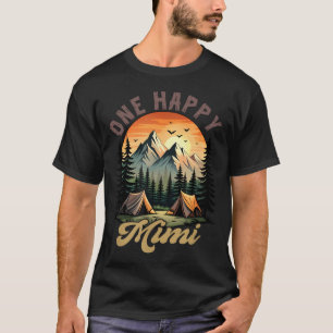 T-shirt Un joyeux Mimi campeur 1er anniversaire camping