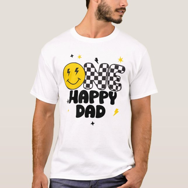 T-shirt UN Joyeux papa de Birthday Boy Shirt (Devant)