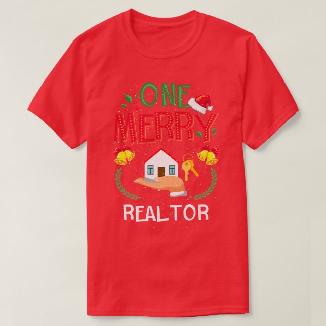 T-shirt Un joyeux Réalisateur Immobilier Immobilier laide  (Design devant)
