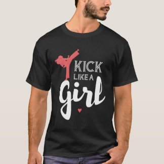 T-shirt Un Kick Comme Un Karate Fight Sport