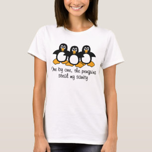 T-shirt Un la conception drôle d'énonciation de pingouins
