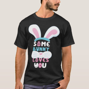 T-shirt Un Lapin Vous Aime Pâques Fille Pâques
