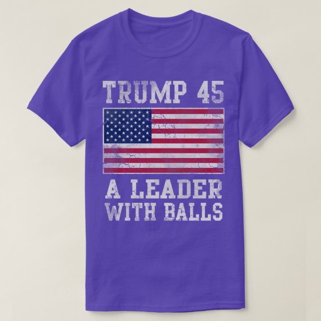 T-shirt Un leader aux balles (Design devant)