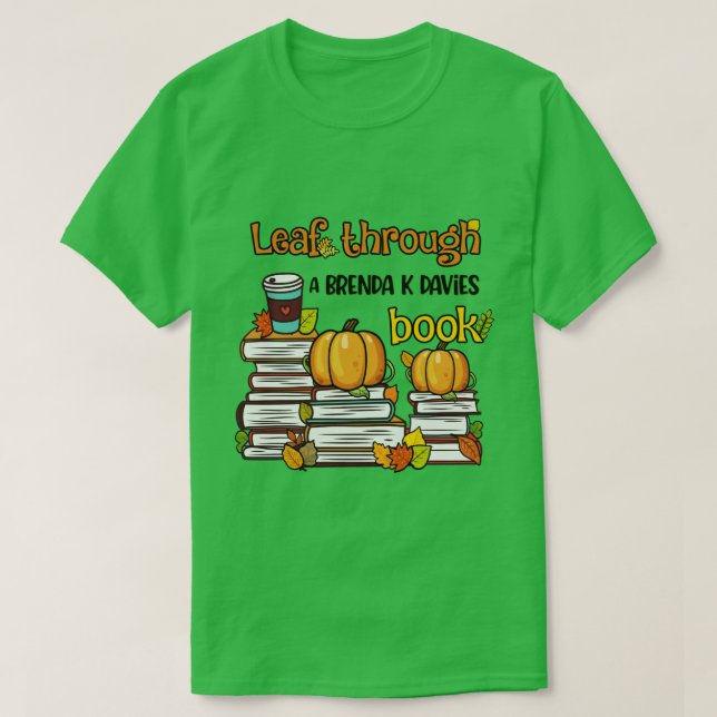 T-shirt Un Livre De Brenda K Davies (Design devant)