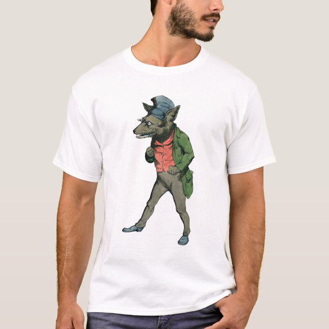 T-shirt un loup (Devant)