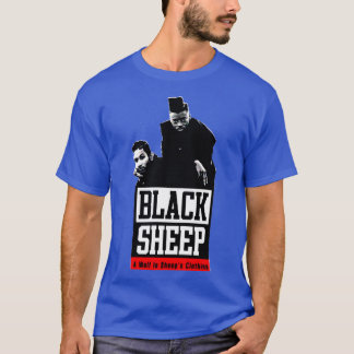 T-shirt Un loup en vêtements de brebis rétro