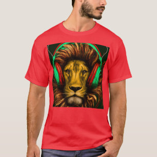 T-shirt Un Love Reggae Lion 2