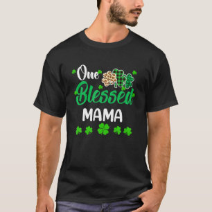 T-shirt Un Lucky Mama Clover St. Patrick's Day Irlandais
