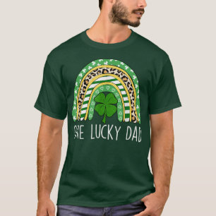 T-shirt Un Lucky Papa Shamrock Funny Jour de la Saint Patr