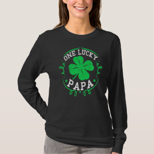 T-shirt Un Lucky Papa St Patrick's Day pour papa Men