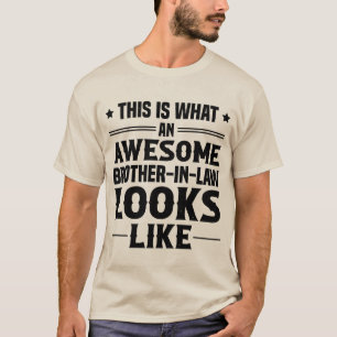 T-shirt Un Magnifique Belle-Frère Semble