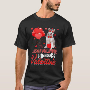 T-shirt Un Malamute Alaskan Amusant Est Mon Amoureux des c