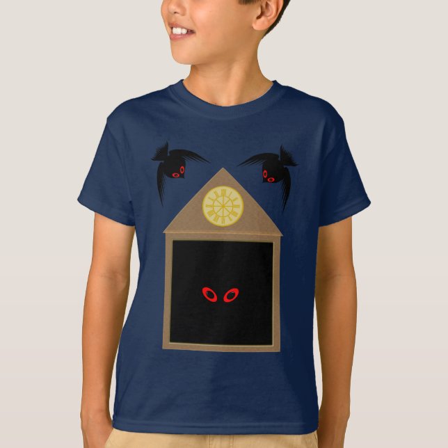 T-shirt Un manque de générosité de Ravens Halloween (Devant)