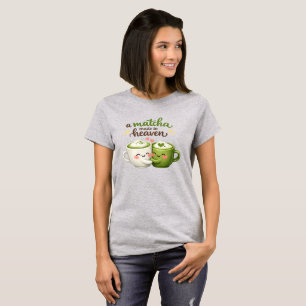 T-shirt Un Matcha Fait au Ciel Mignon Drôle Pun