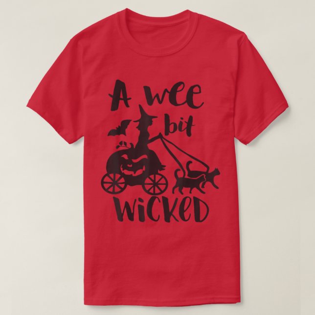 T-shirt Un Mauvais Mal Scary Éffrayant Funny 211 (Design devant)