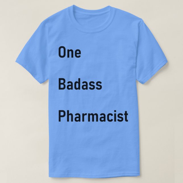 T-shirt Un Mauvais Pharmacien Drôle (Design devant)